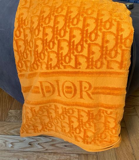 dior towel|dior bath robe.